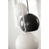 Лампа подвесная ball, 16хD18 см, белая глянцевая (67939)