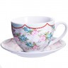 Чайный сервиз на 6 персон фарфор 12 предметов 220 мл LORAINE (25925)