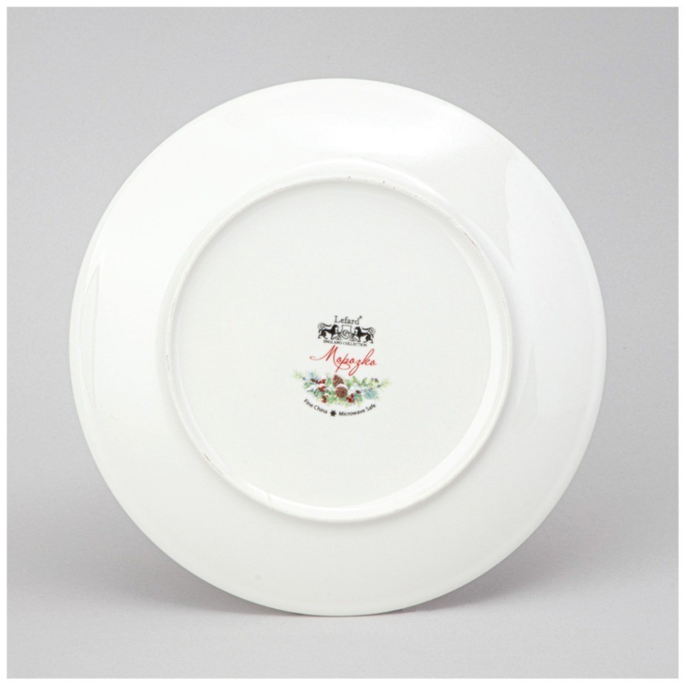 Тарелка закусочная lefard "морозко" 20,5 см  (85-2036)