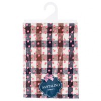 Набор полотенец из 2-х шт  &quot;романтика&quot;, 100% хлопок, бежевый+розовый,50х30см SANTALINO (850-460-6)