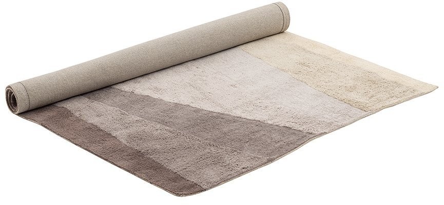 Ковер из хлопка с рисунком rice plantation из коллекции terra, 160х230 см (74496)