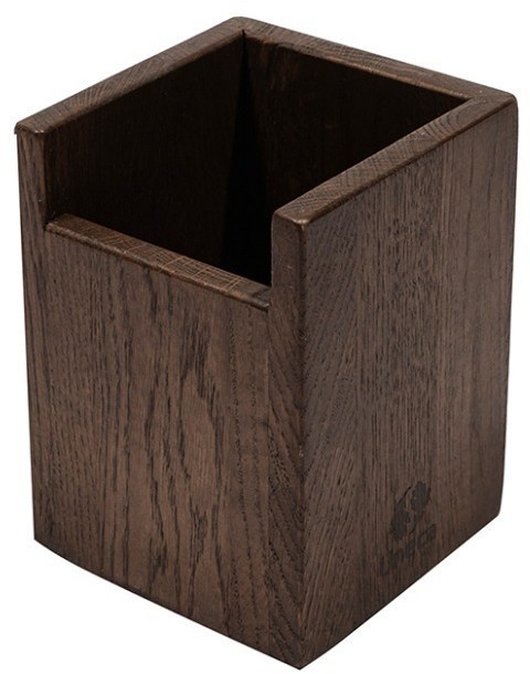 Uneca Органайзер для кухонных принадлежностей дубовый 11х11х15 ДРБ-932/2