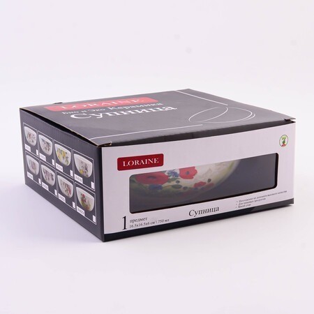 Супница 750мл Цветущие Маки LORAINE (60274)