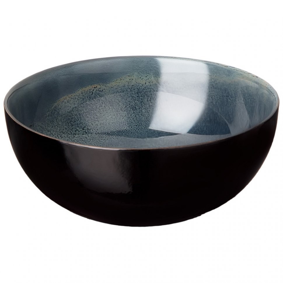 Салатник "green stone" диаметр 15 см, высота 6,5 cм 650 мл Bronco (332-034)