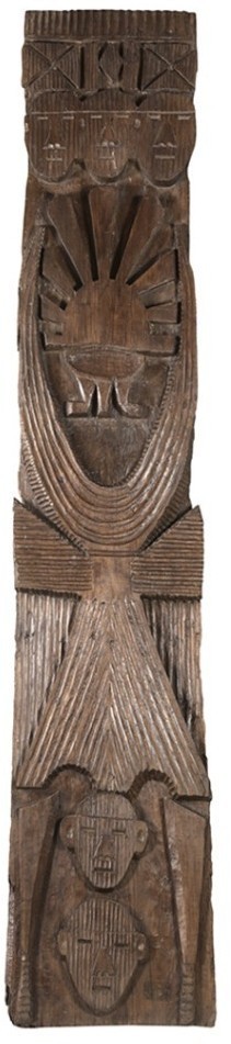 Декоративная панель XIX век, Индия PR42630, Тиковое дерево, natural, ROOMERS ANTIQUE