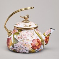 Чайник agness эмалированный серия фландрия, 2,2л (950-597)