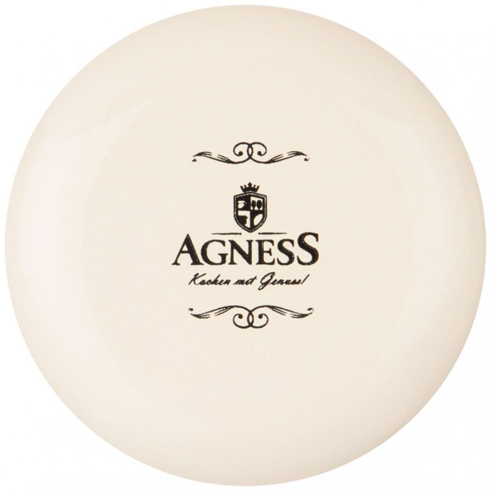 Турка agness эмалированная, серия тюдор 0,35л подходит для индукцион.плит Agness (950-378)