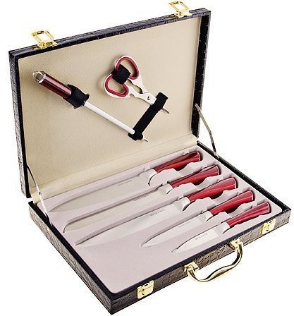 Набор ножей в чемодане 8 пр Mayer&Boch (29765)