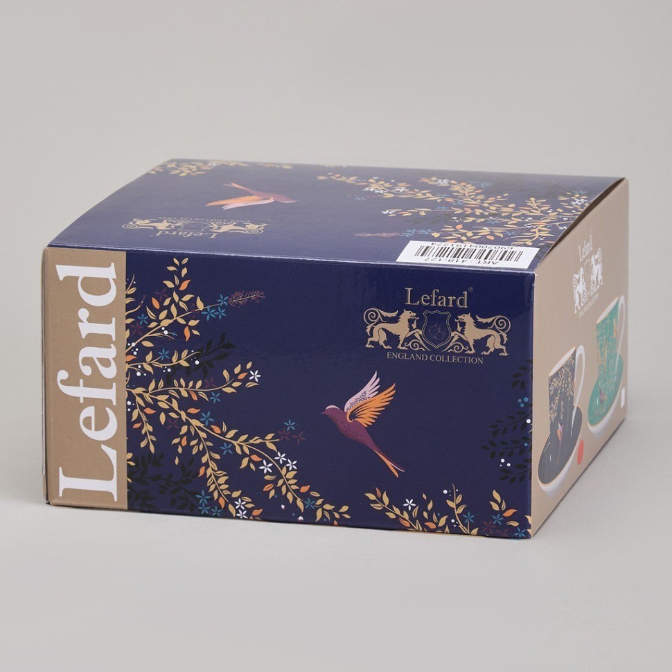 Чайная пара  lefard "golden birds" 220 мл (419-127)