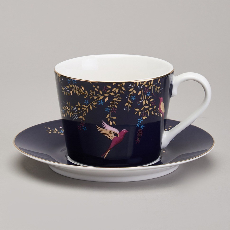 Чайная пара  lefard "golden birds" 220 мл (419-127)