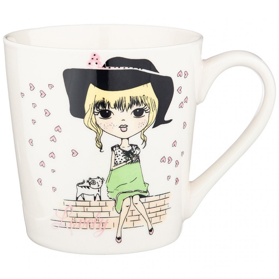 Кружка lefard "fashion princess" 350мл Lefard (482-520)