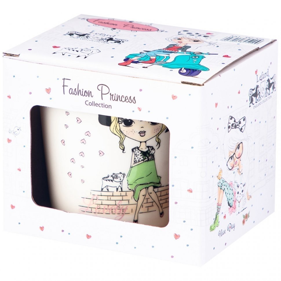 Кружка lefard "fashion princess" 350мл Lefard (482-520)