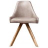 Стул BlossomChair, дерево, кожа, Brown, ROOMERS FURNITURE