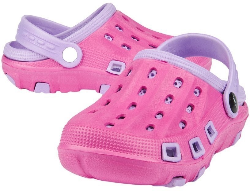 Обувь для пляжа Crabs Raspberry/Lilac, для девочек, р. 24-29, детский (1737520)
