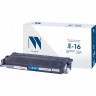 Картридж лазерный NV PRINT (NV-E16) для CANON FC-108/128/PC750/880 361198 (89826)