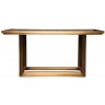 Консоль Z0269, стекло, нержавеющая сталь, matte gold, ROOMERS FURNITURE