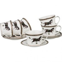 Кофейный набор lefard &quot;passage&quot; на 6 пер. 12 пр. 180 мл (760-045)