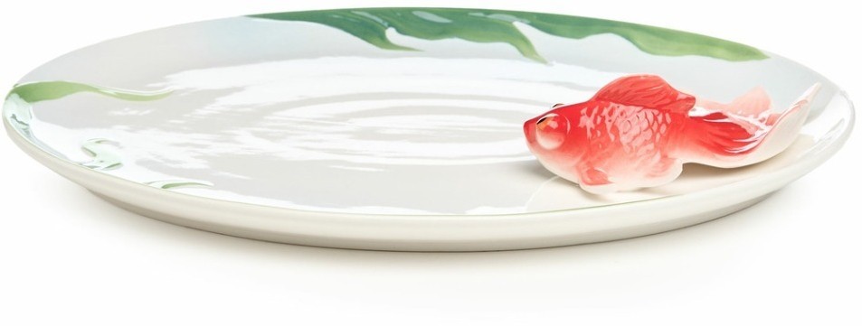 Блюдо lefard "золотая рыбка" 27*22 см (58-181)