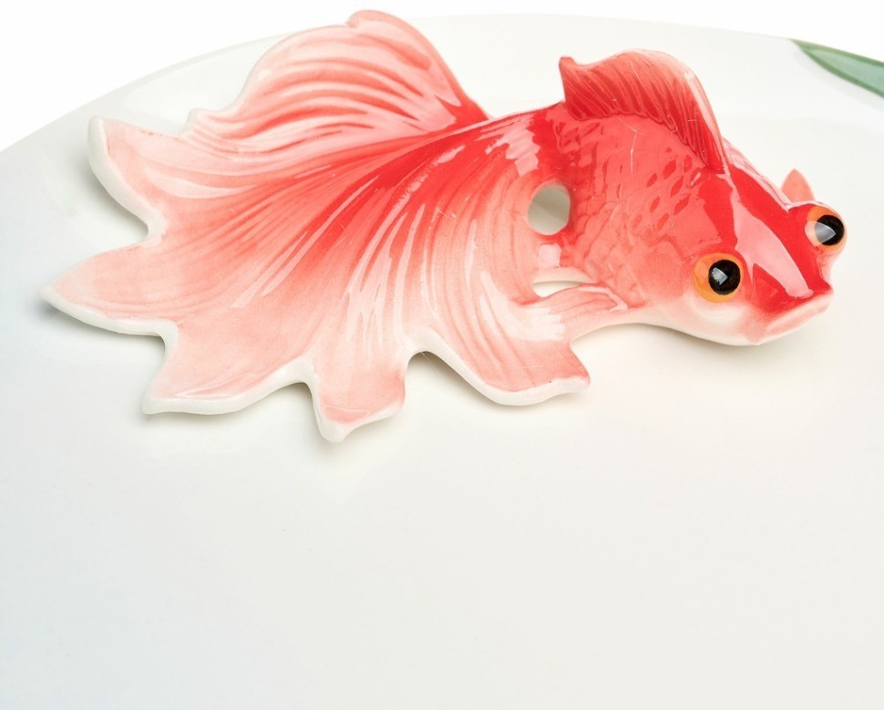 Блюдо lefard "золотая рыбка" 27*22 см (58-181)