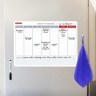 Планинг на холодильник магнитный Brauberg на Неделю 42х30 см 237850 (2) (86604)