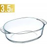 Форма для выпечки высокая 3,5л 34,4х24,5х8,5см стекло LR (28693)