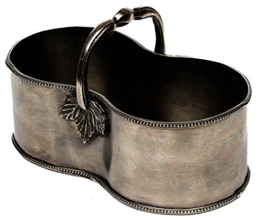 Емкость PI146/N, никель, Antique nickel, ROOMERS TABLEWARE