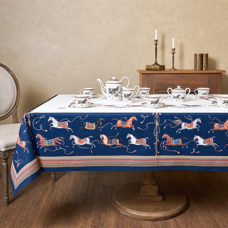 Скатерть "passage" 140х180см ,белый, 100% хлопок с пропиткой,твил Lefard (850-759-2)