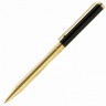 Ручка подарочная шариковая Galant ALLUSION корпус черный/золотой золотистые синяя 143522 (92008)