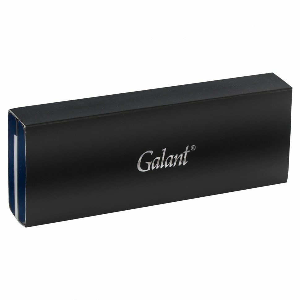 Ручка подарочная шариковая Galant ALLUSION корпус черный/золотой золотистые синяя 143522 (92008)