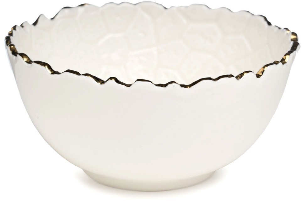 Набор салатников lefard "charm" 2 шт. 11*5,5 см 250 мл (с золотой линией) (779-355)