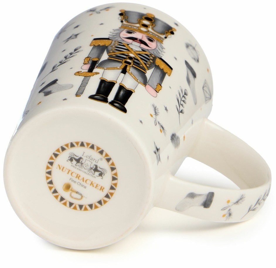 Набор подарочный lefard "щелкунчик" (кружка 385 мл в комплекте с ёлочной игрушкой) (580-096)