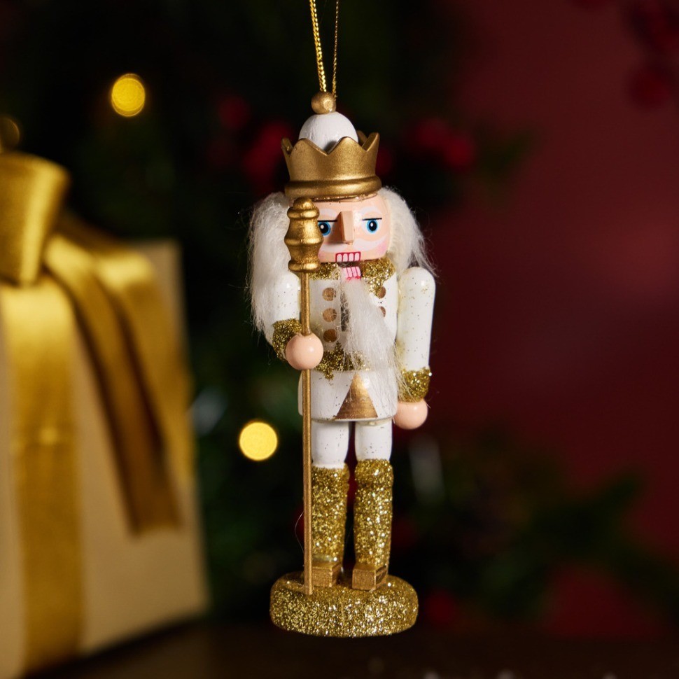 Набор подарочный lefard "щелкунчик" (кружка 385 мл в комплекте с ёлочной игрушкой) (580-096)