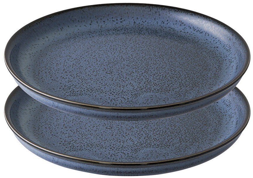 Набор тарелок cosmic kitchen, D21 см, 2 шт. (голубые) (76728)