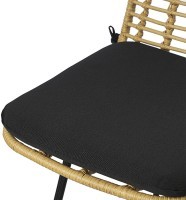 Стул полубарный vetle flat, ротанг (77585)