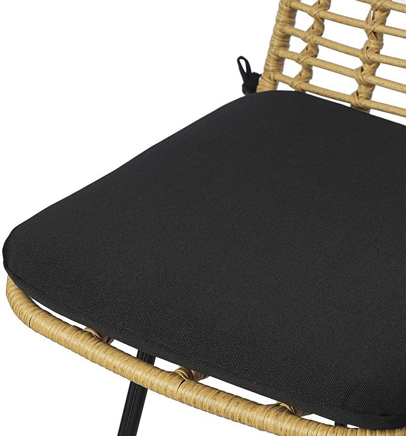 Стул полубарный vetle flat, ротанг (77585)