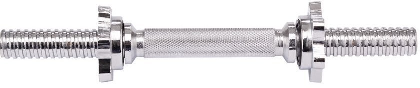 Гриф гантельный BB-107 d=25 мм, металлический, хромированный, 45 см (1045081)