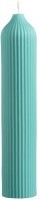 Свеча декоративная бирюзового цвета из коллекции edge, 25,5см (73751)