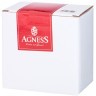 Гоpшочек для запекания agness коричневый 600мл 16*14*11 см Agness (777-106)