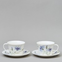 Чайный набор lefard &quot;васильки&quot; 4 пр. на 2 пер. 250 мл (760-839)