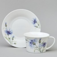 Чайный набор lefard &quot;васильки&quot; 4 пр. на 2 пер. 250 мл (760-839)