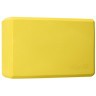 Блок для йоги YB-200 EVA, желтый, пара (2109336)