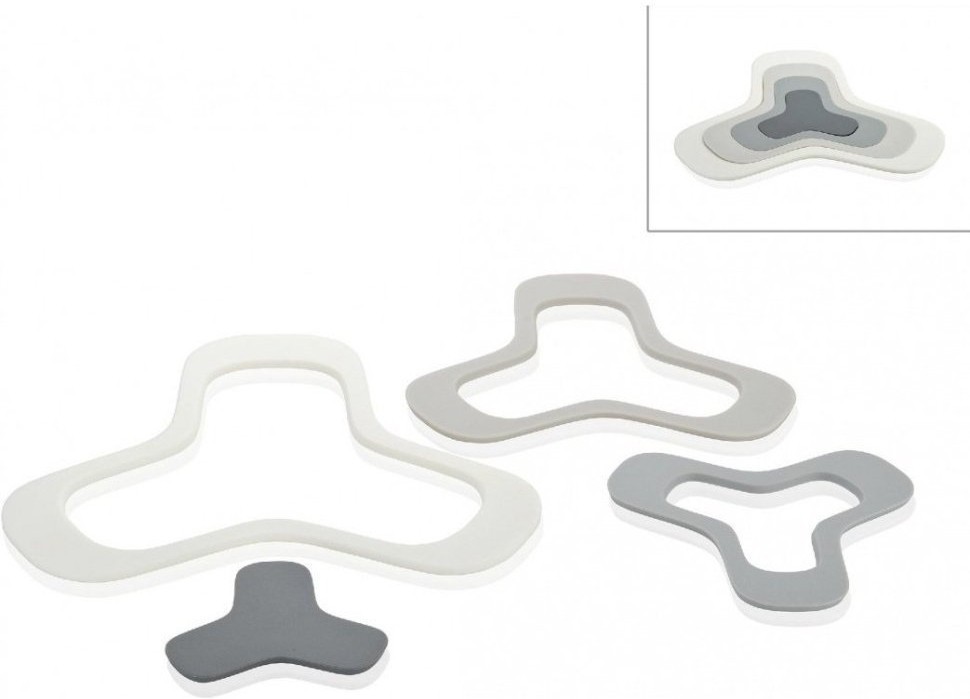 Andrea House Набор силиконовых подставок под горячее «Бумеранг» CC18018