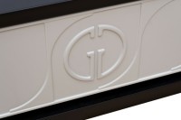 Тумбочка прикроватная Spinola черно/серая 60*40*50см (TT-00011888)