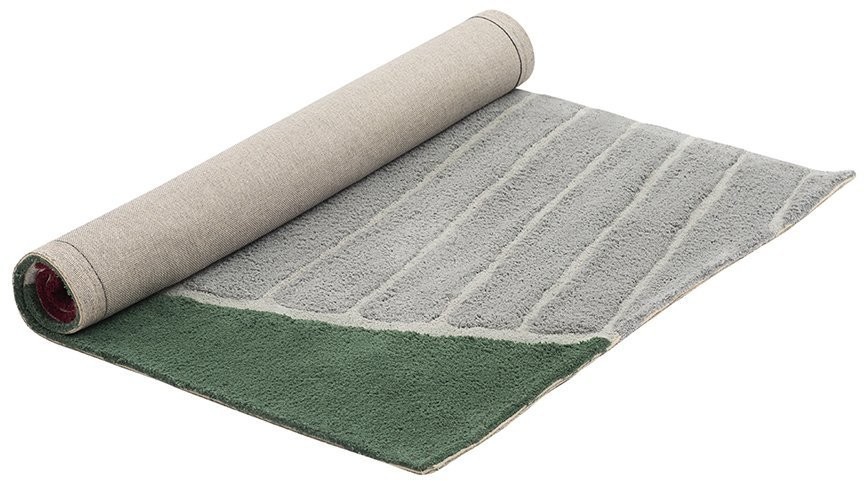 Ковер из хлопка с рисунком tea plantation из коллекции terra, 120х180 см (74498)