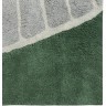 Ковер из хлопка с рисунком tea plantation из коллекции terra, 120х180 см (74498)