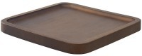 Поднос bernt, 20х20 см, орех (74799)