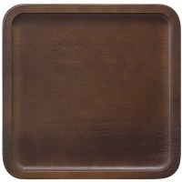 Поднос bernt, 20х20 см, орех (74799)