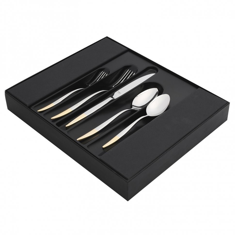 Набор столовых приборов MERCURY GOLD 30 шт H55364