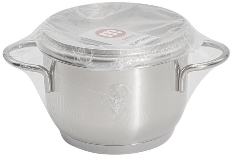 Кастрюля Грация, 16 см, 2 л, крышка металлическая - 368587 Metalac