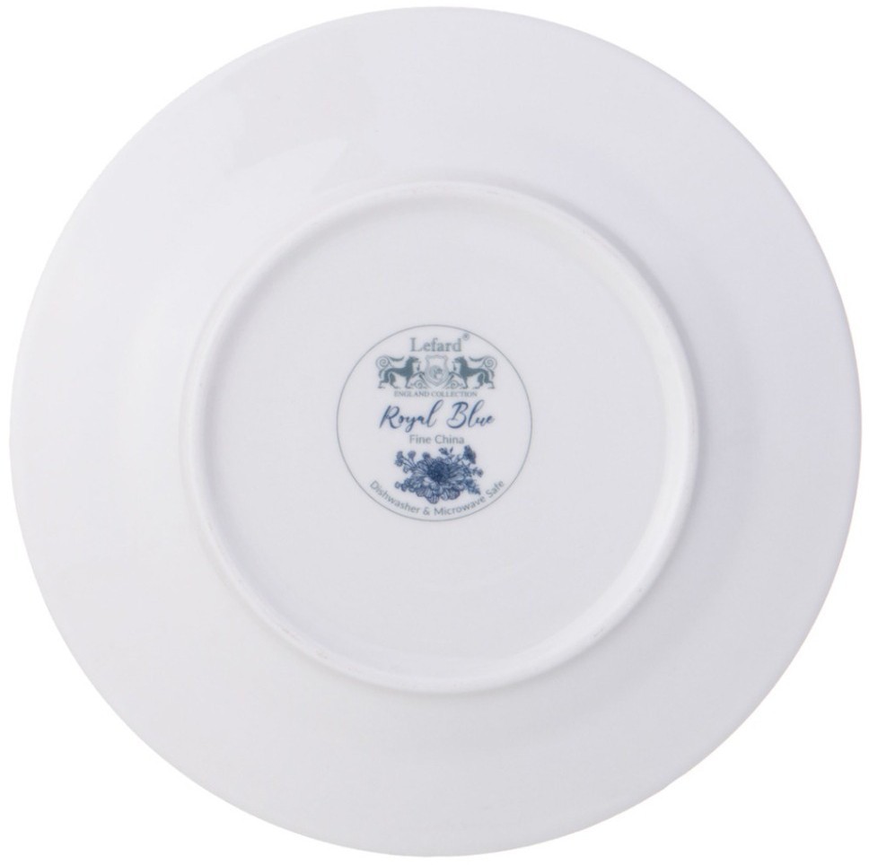 Тарелка закусочная lefard "royal blue"20*1,8 см (425-092)